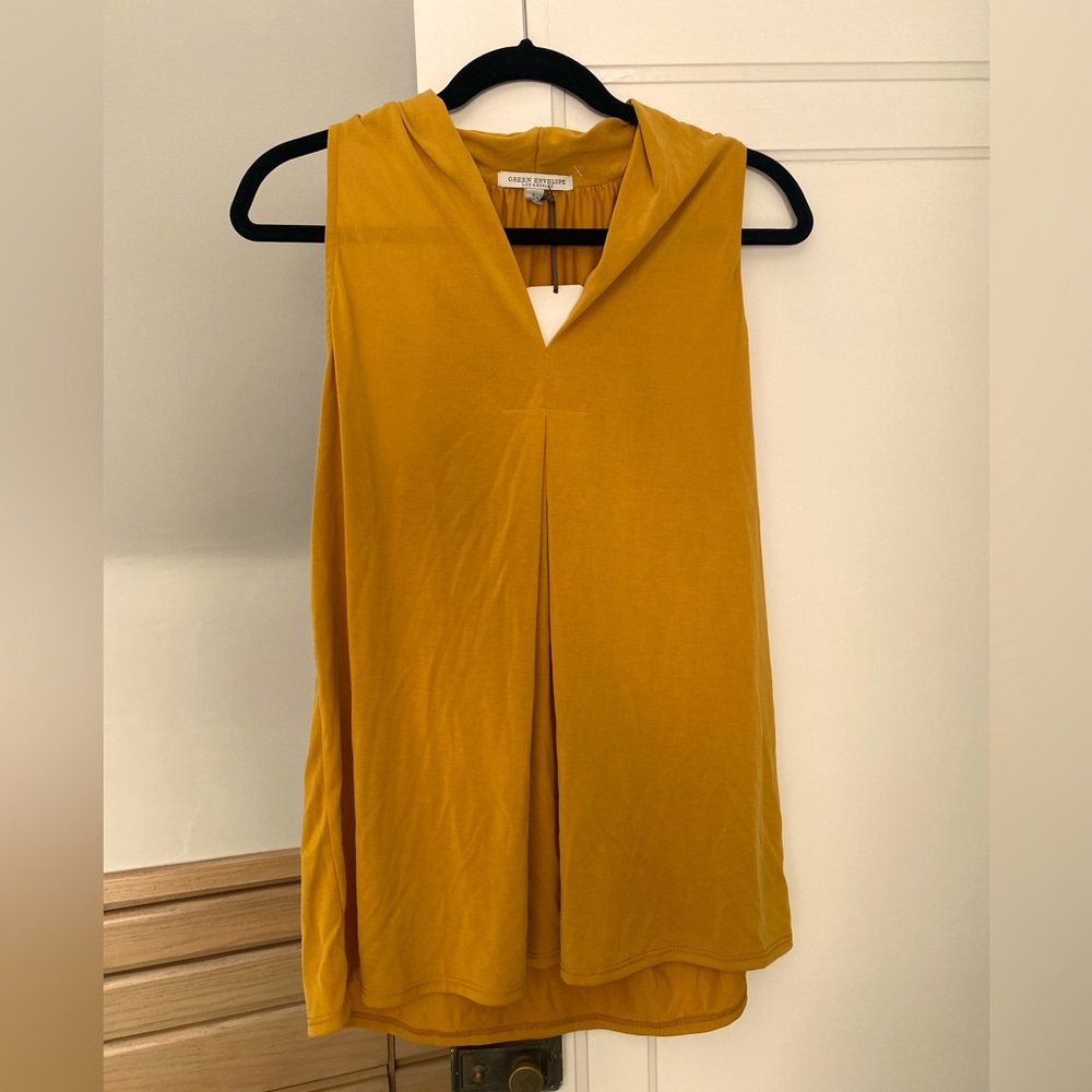 Brand new- marigold blouse